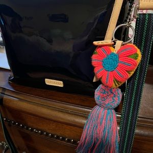 NWOT CONSUELA BRAND HANDCRAFTED COLORFUL PURSE CHARM MADE IN AUSTIN, TX.